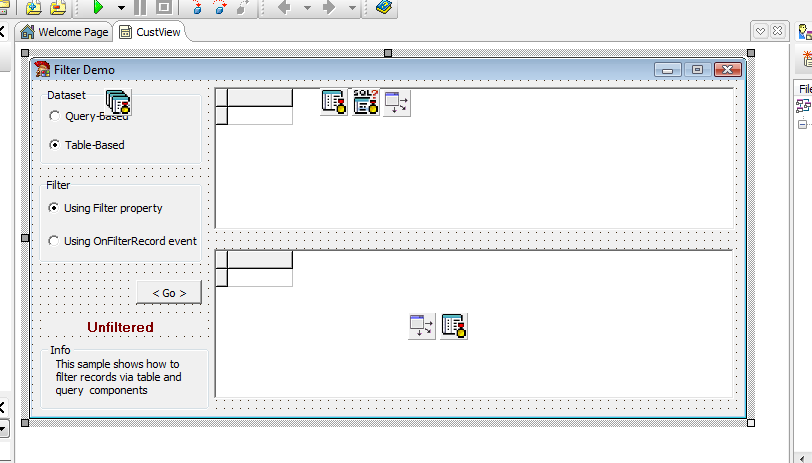 Filter Delphi Example